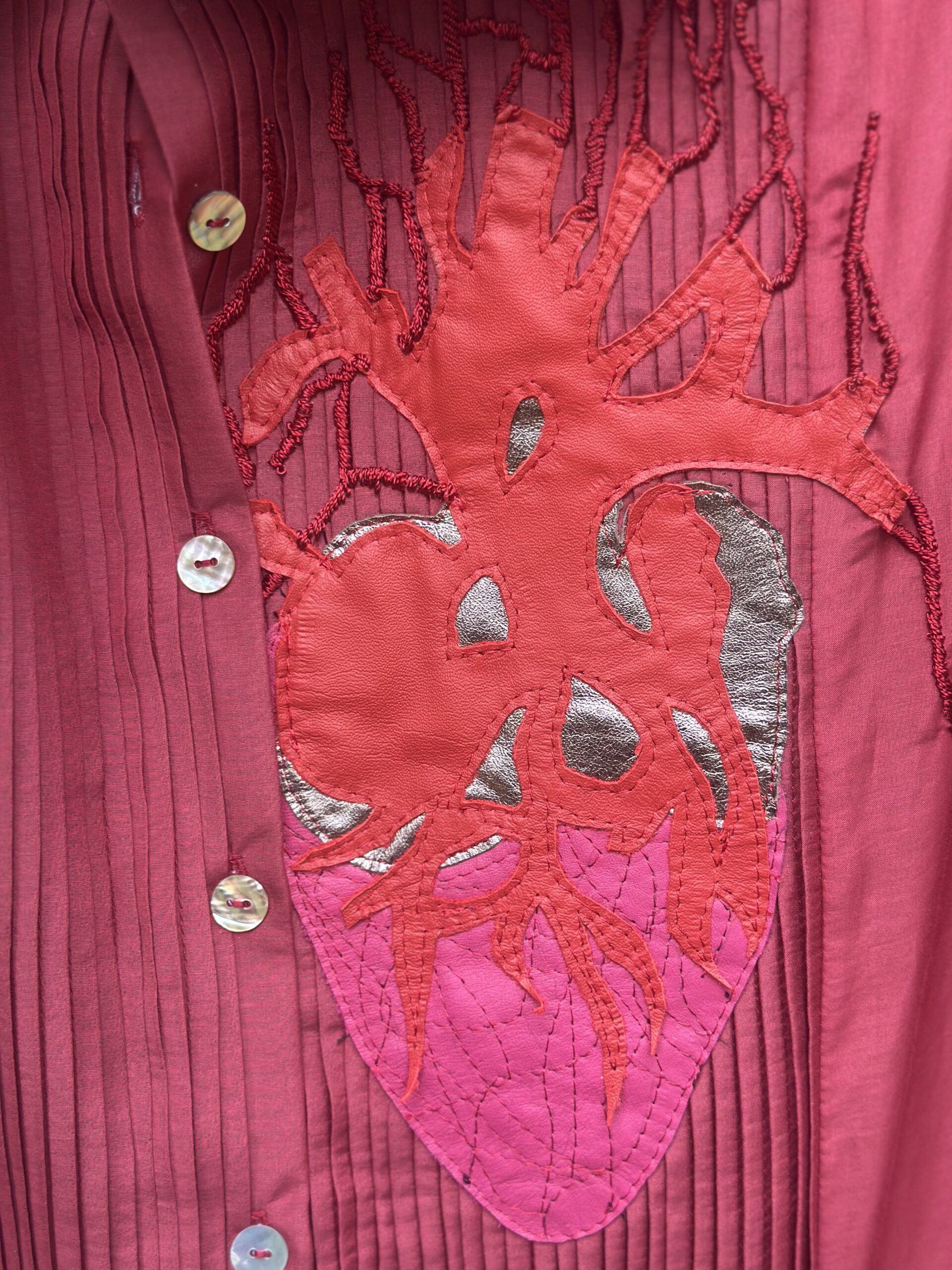 HEART TUXEDO SHIRT - Image 3