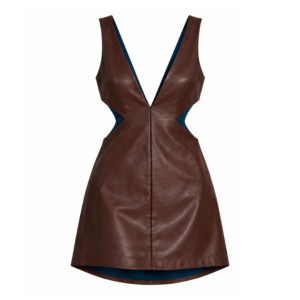 CORE LEATHER DRESS